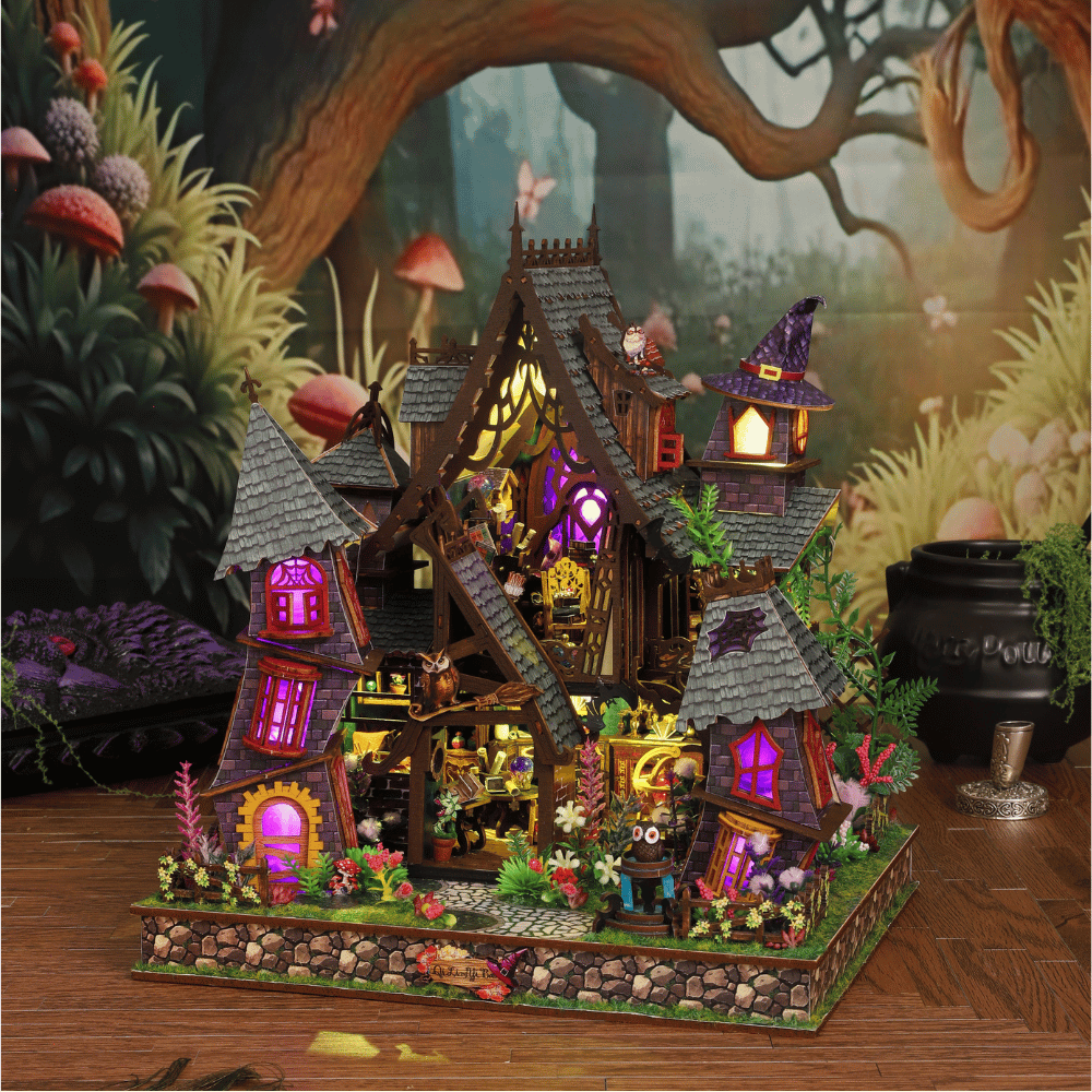 Strange Castle DIY Mini House Kit l DIY Miniature Kit