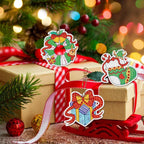 Strass Ornament Keychain Set