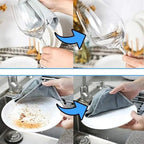 Stripe-free Reusable Cleaning Cloths – Effortless & Chemical-free