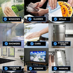 Stripe-free Reusable Cleaning Cloths – Effortless & Chemical-free