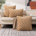 Knitted Throw Square Cushion