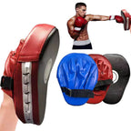 Box path with shock-absorbing design for martial arts training
