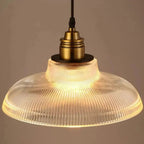 Vintage-inspired glass pendant lamp for a warm and stylish atmosphere