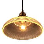 Vintage-inspired glass pendant lamp for a warm and stylish atmosphere