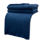 CosyLoom Plaid | Soft Ribbed Fleece Blanket | Breathable & Fluffy | For All Seasons