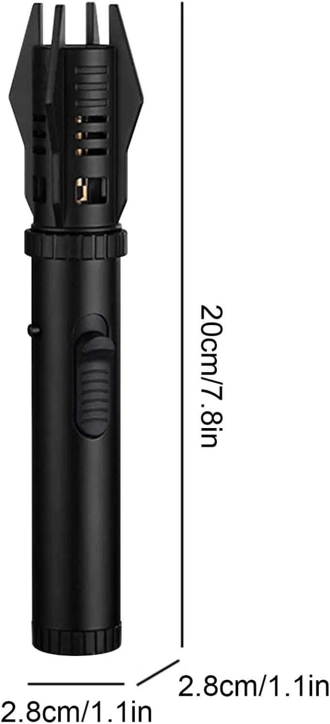 Storm lighter with adjustable jet flame for any weather