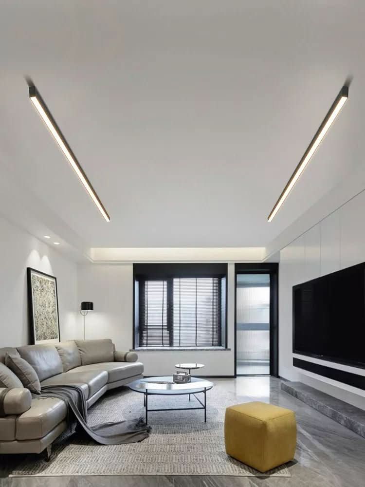 Minimalistic ceiling lamp with Scandinavian design & strong light output