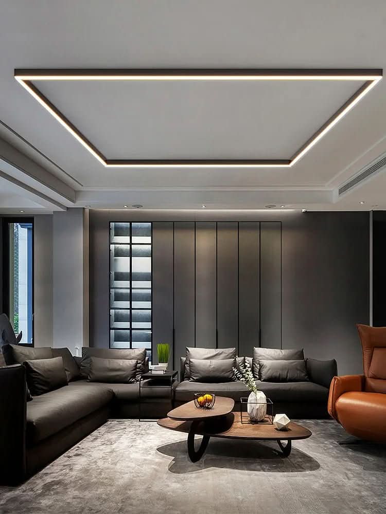Minimalist ceiling lamp with Scandinavian design & powerful luminosity