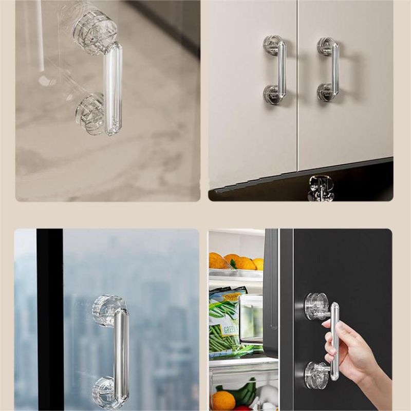 Suction Cup Lock Secure Door Handle