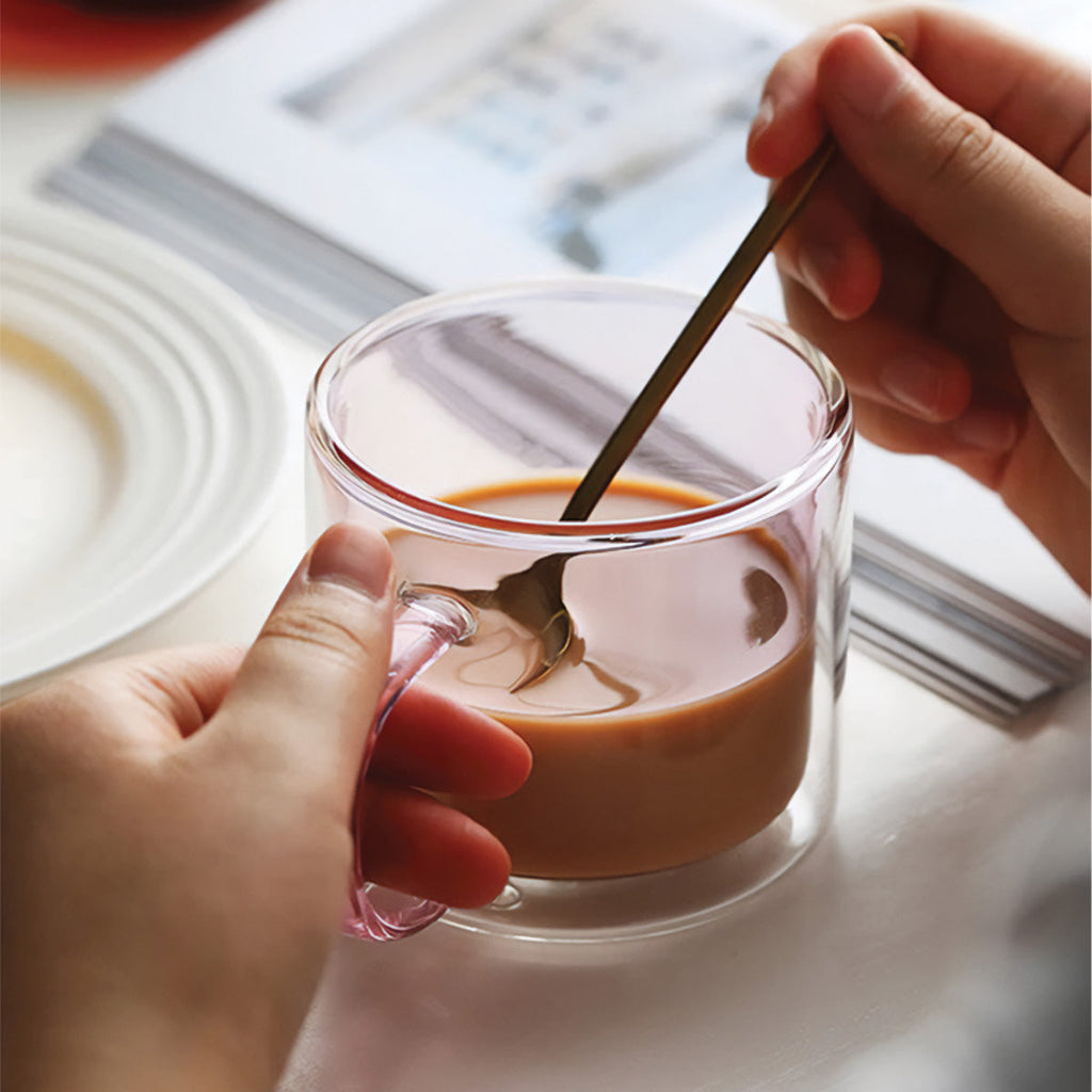 DoublyMug | Tinted glass mug for hot beverages