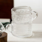 Sunflower - Golden Lines Embossed Teacup