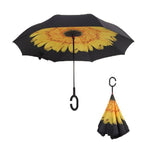 Double-Layer Hands-Free Inverted Umbrella