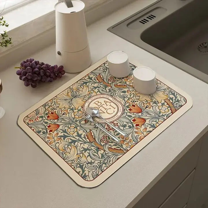 Super Absorbent Drip Mat – Non-Slip and Quick-Drying