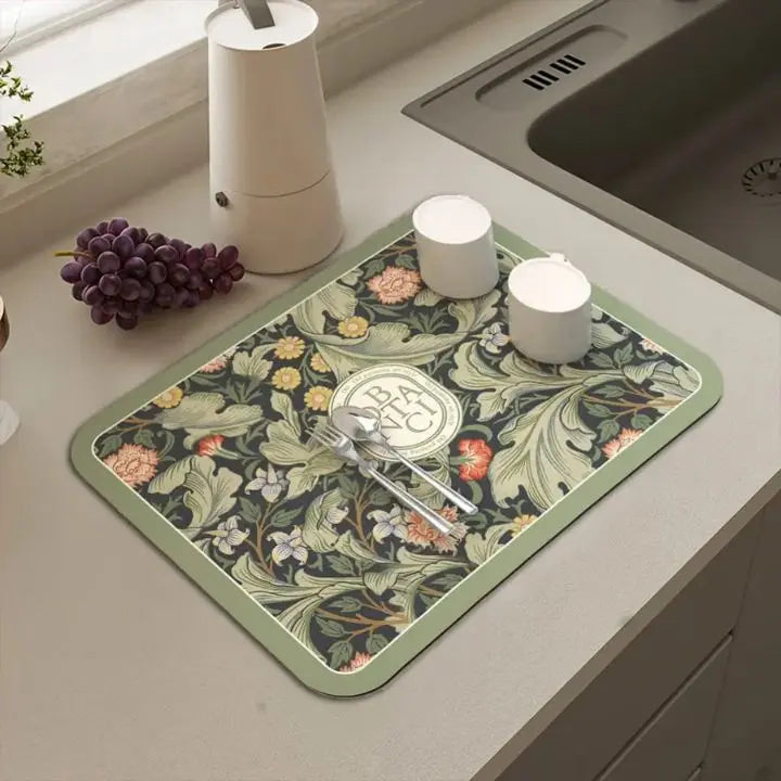 Super Absorbent Drip Mat – Non-Slip and Quick-Drying
