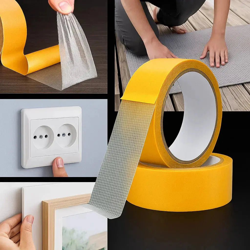 Super Sticky Double-Sided Tape for All Surfaces