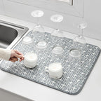 Super Absorbent Dish Drying Mat