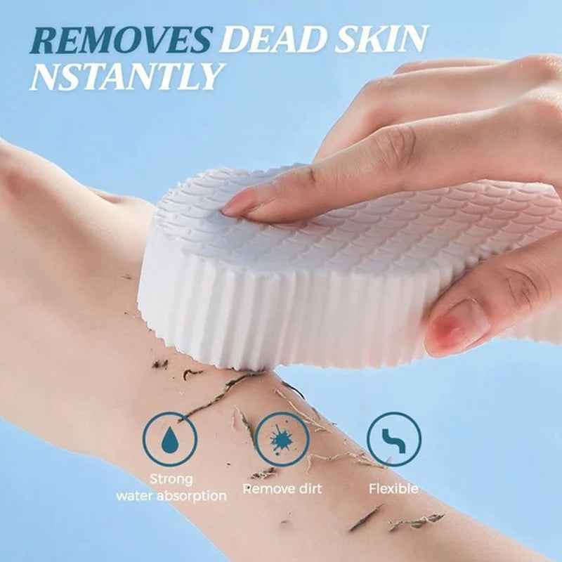 Super soft exfoliating bath sponge