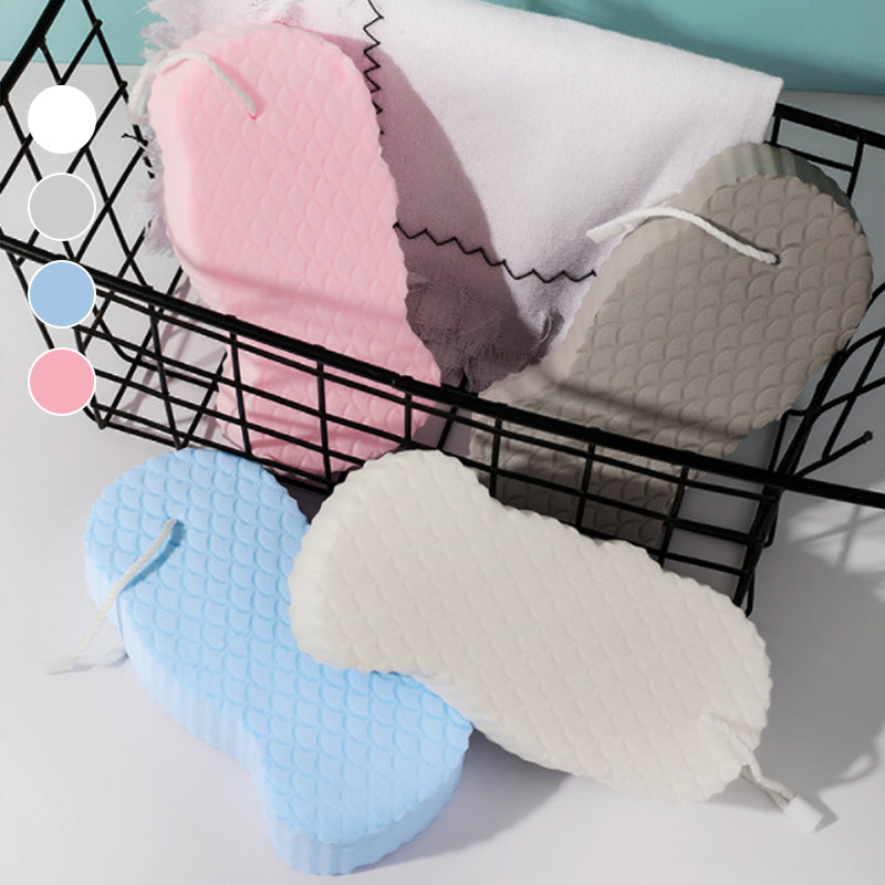 Super soft exfoliating bath sponge