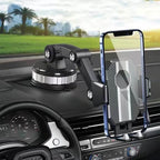 360° mobile phone holder with strong suction cup attachment