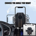360° mobile phone holder with strong suction cup attachment