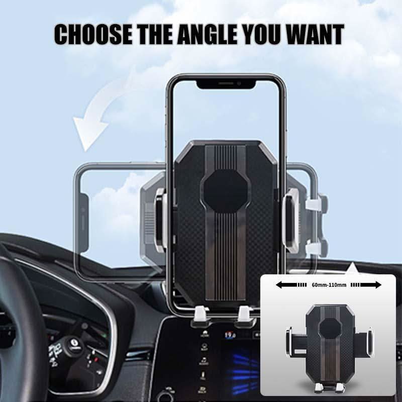 360° mobile phone holder with strong suction cup attachment