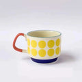 Outstanding Retro Coffee Mugs made of Ceramic – available in 8 different patterns