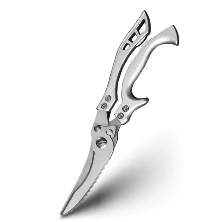 Super strong kitchen scissors – stainless steel & effortless cutting