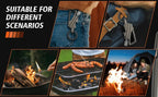 Survival Fire Starter with Bottle Opener – Robust Matches for On the Go
