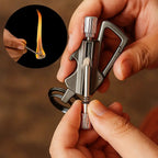 Survival Fire Starter with Bottle Opener – Robust Matches for On the Go