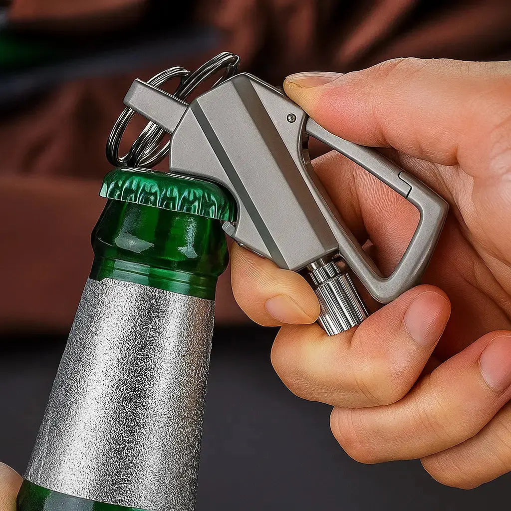 Survival Fire Starter with Bottle Opener – Robust Matches for On the Go