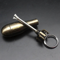 Waterproof Flint Fire Starter Keychain with Bottle Opener for Camping