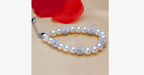Silver and Pearl Bracelet