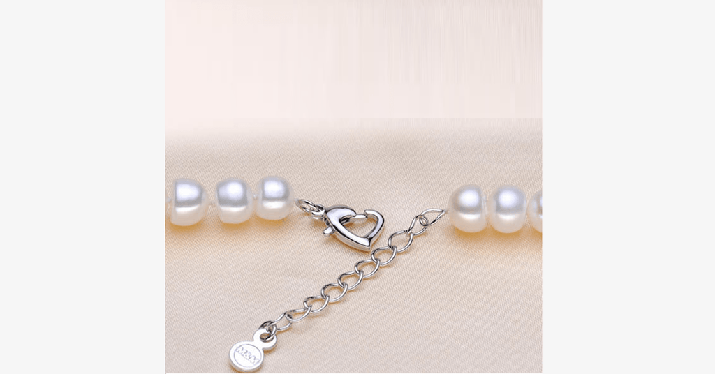 Silver and Pearl Bracelet