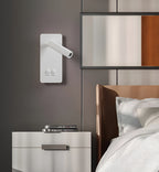 Swivel330 | Minimalist Cylinder Wall Light – Adjustable 330° Rotating LED Sconce