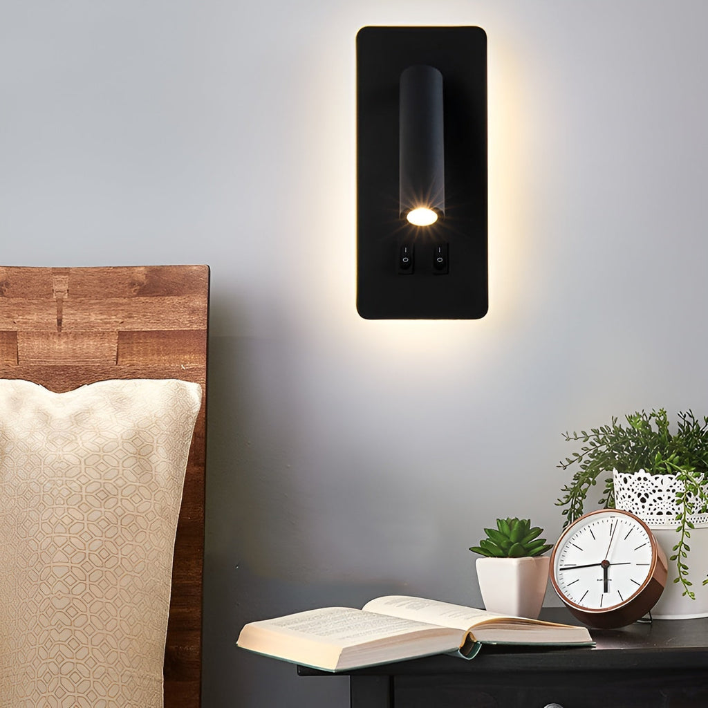 Swivel330 | Minimalist Cylinder Wall Light – Adjustable 330° Rotating LED Sconce