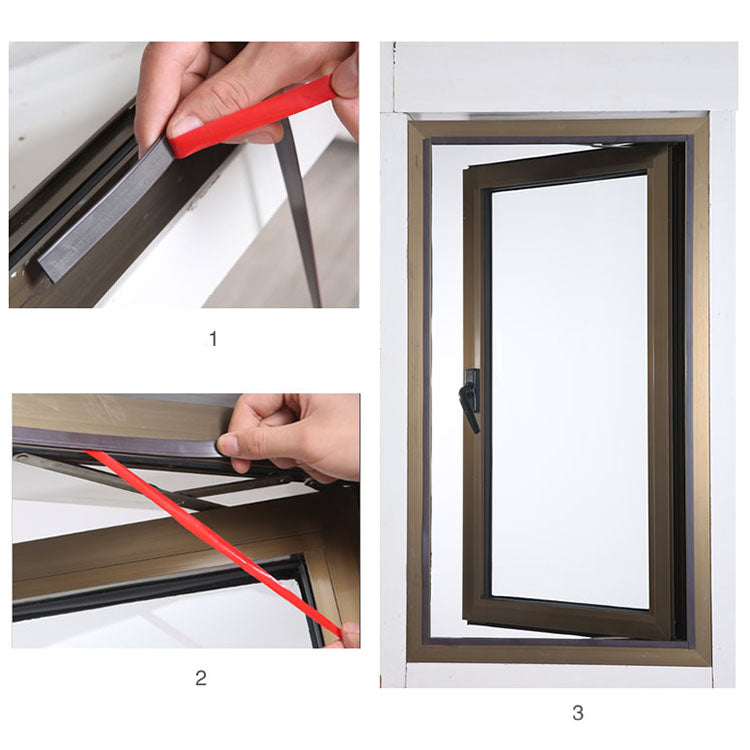 DIY window with magnetic screen
