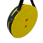 Outdoor Portable Collapsible Telescopic Plastic Stool Camping Fishing Garden Stool (Yellow)