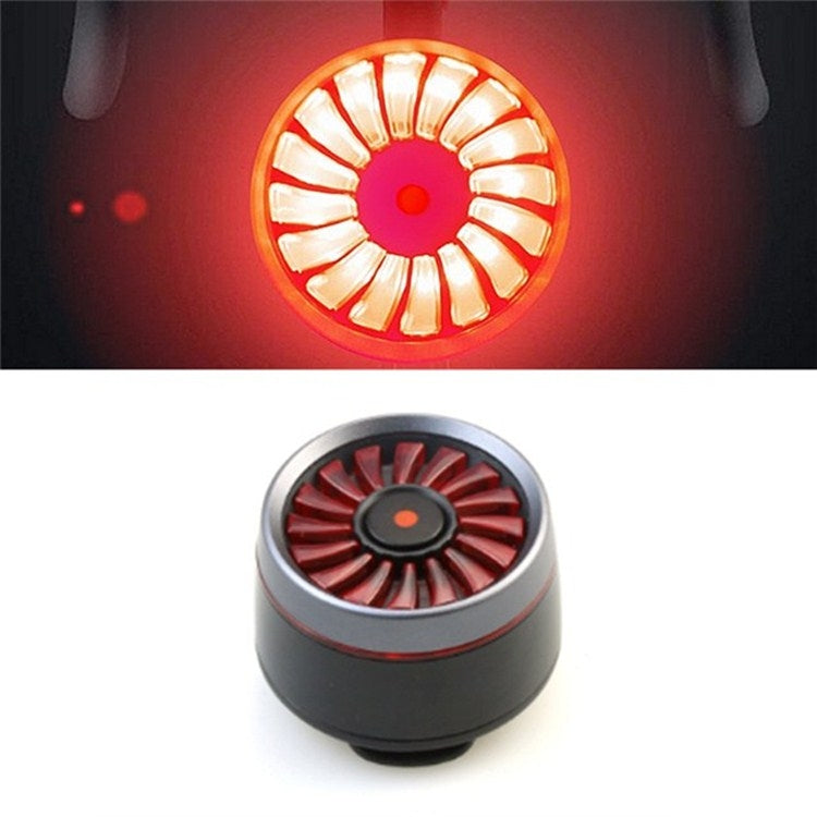 Bicycle Smart Sensor Brake Light USB Taillight Warning Light (Titan)