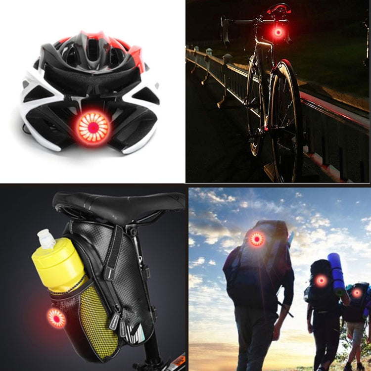 Bicycle Smart Sensor Brake Light USB Taillight Warning Light (Titan)