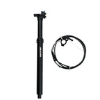 ZOOM Bike Cable Controlled Hydraulic Suspension Seatpost Mountain Bike Seat Post, Size: 30.9mm, Specification: 400mm Internal Routing