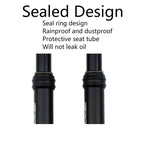 ZOOM Bike Cable Controlled Hydraulic Suspension Seatpost Mountain Bike Seat Post, Size: 30.9mm, Specification: 400mm Internal Routing