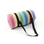 FP1409 6mm Thickened Moisture-resistant Beach Mat Outdoor Camping Tent Mat Without Carry Bag, Size: 150x200cm (Neon)