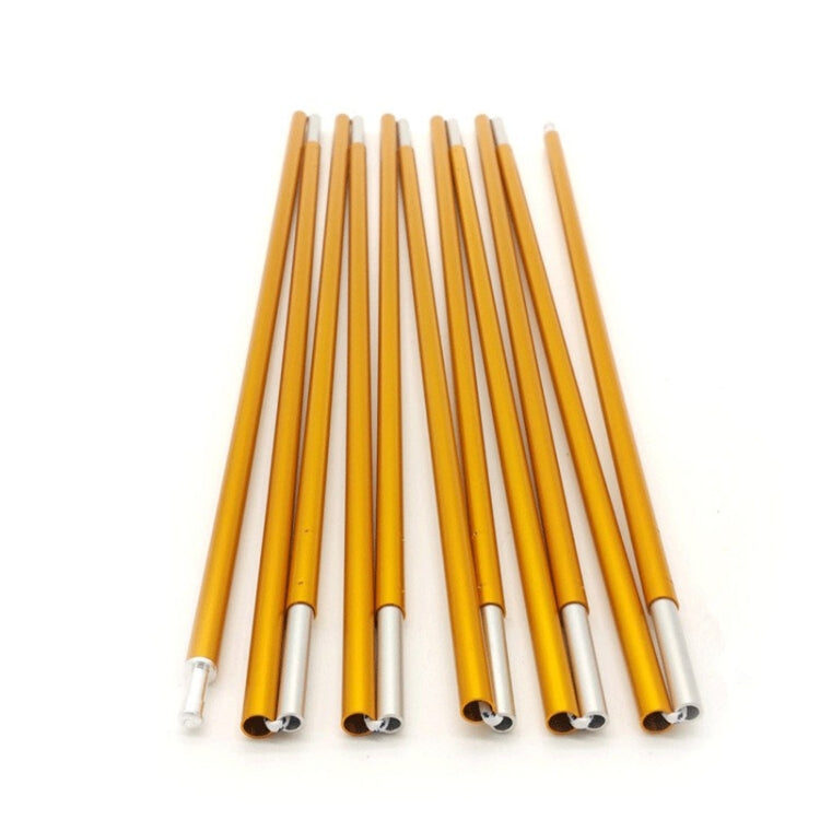 2 Pieces Outdoor Camping Tent Poles Aluminum Alloy Tent Rods Tent Support Poles Tent Accessories