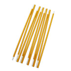 2 Pieces Outdoor Camping Tent Poles Aluminum Alloy Tent Rods Tent Support Poles Tent Accessories