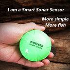 Fish Finder Wireless Mobile Phone Sonar Fish Finder APP Underwater Fish Finder Fishing Fishing Accessories (Green)
