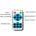 30W Remote Control Outdoor Waterproof Laser Light Garden Decoration Lawn Lamp, green light + red light (UK plug)