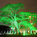 30W Remote Control Outdoor Waterproof Laser Light Garden Decoration Lawn Lamp, green light + red light (UK plug)
