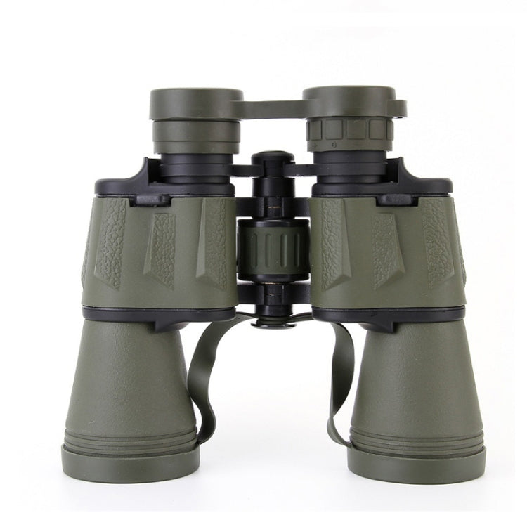 Luxun 20X50 Outdoor Binoculars Low Light Night Vision Non-Infrared High Performance Binoculars (Olive Green)