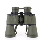 Luxun 20X50 Outdoor Binoculars Low Light Night Vision Non-Infrared High Performance Binoculars (Olive Green)