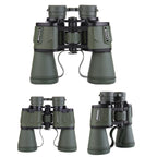Luxun 20X50 Outdoor Binoculars Low Light Night Vision Non-Infrared High Performance Binoculars (Olive Green)